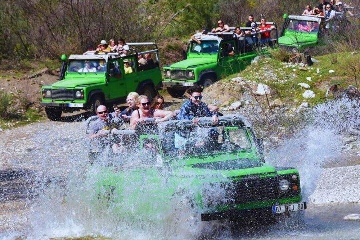 Kemer Jeep Safari Tour med frokost ved floden og hotel transfer