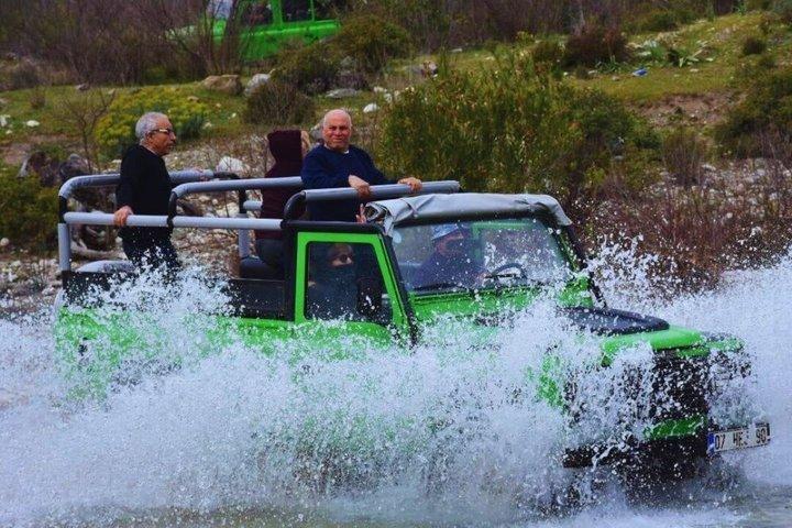 Kemer Jeep Safari Tour med frokost ved floden og hotel transfer