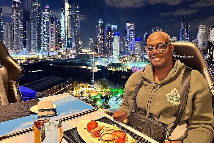 Dinner in the Sky Dubai Experience with Transfers Option