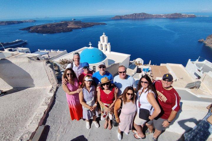 Santorini Halbprivate Tour mit Ortskundiger Reiseleiter und kleiner Gruppe
