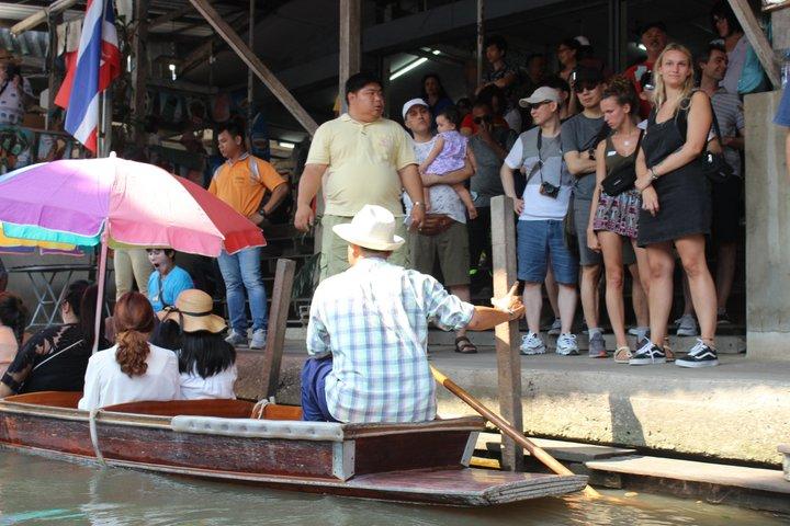 Von Bangkok : Ayutthaya Tagesausflug mit Eisenbahn und schwimmendem Markt