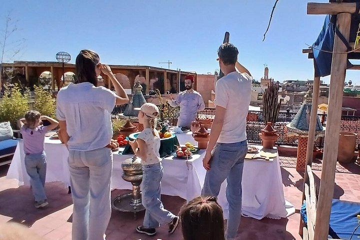 マラケシュのリヤドで楽しむモロッコ料理教室