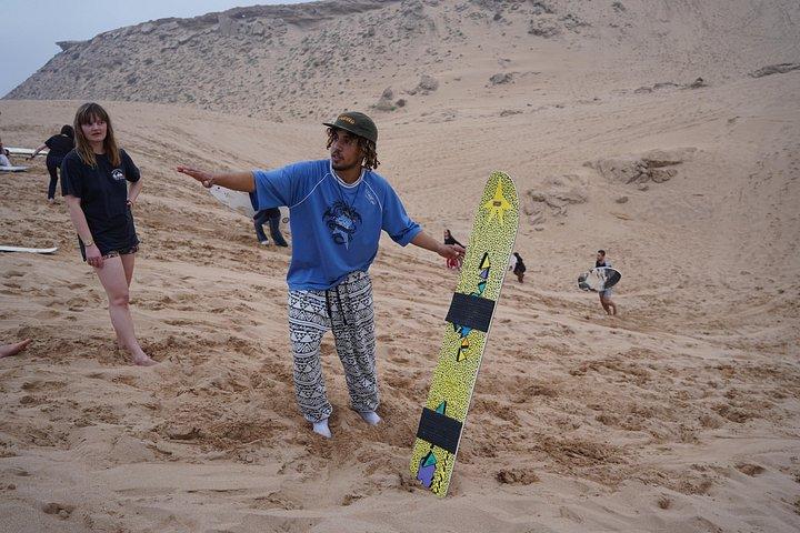 Agadir/Taghazout: Sandboarding, Dinner & Fire, Quad/Camel Option