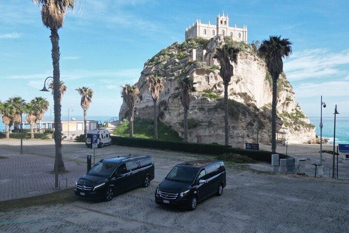 Traslado del aeropuerto de Tropea a la estación de tren del aeropuerto de Lamezia