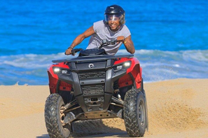 Cabo Dual Adventure: ATV Thrill + Camel Ride Bliss