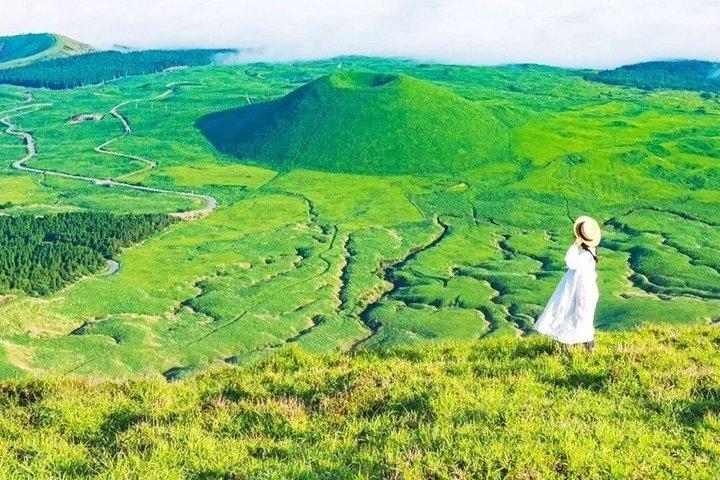 Gita di un giorno alla Gola di Takachiho, Monte Aso e Kusasenri con pranzo