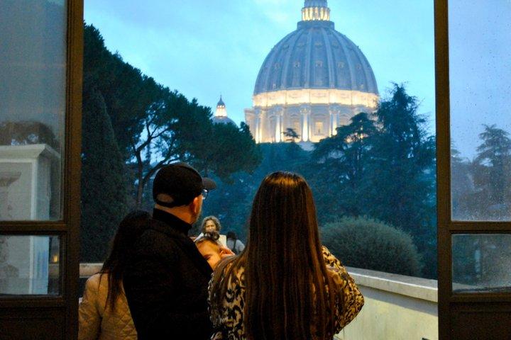 プライベートバチカンの夜：美術館＆システィーナ礼拝堂