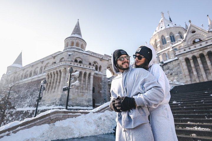 ブダペスト：漁夫の砦でのプライベート写真撮影