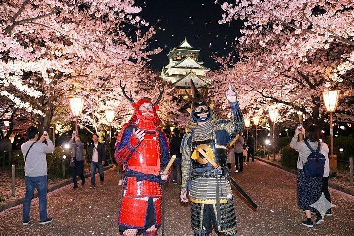 サムライ仕様の大阪城ガイド 甲冑姿のプライベートツアー Photo