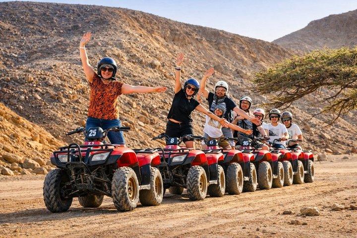 Hurghada Super Safari–ATV Quad, Buggy, Camel ride, Bedouin middag