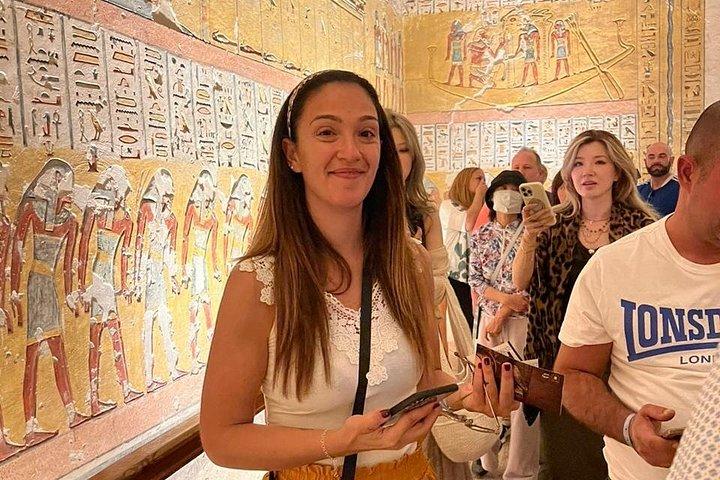 フルガダからの日の出熱気球と乗り合いルクソール日帰り旅行