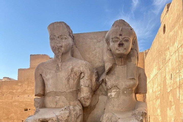 フルガダからの日の出熱気球と乗り合いルクソール日帰り旅行