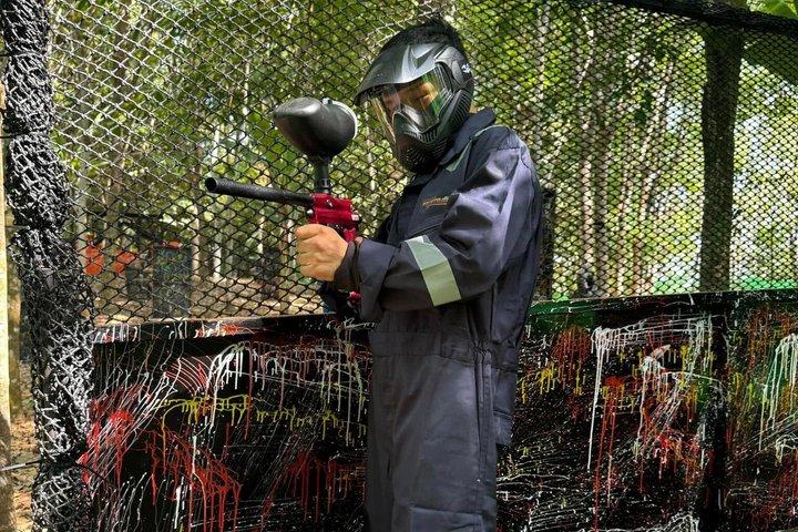 プーケット発の究極のアウトドアペイントボールアドベンチャー体験