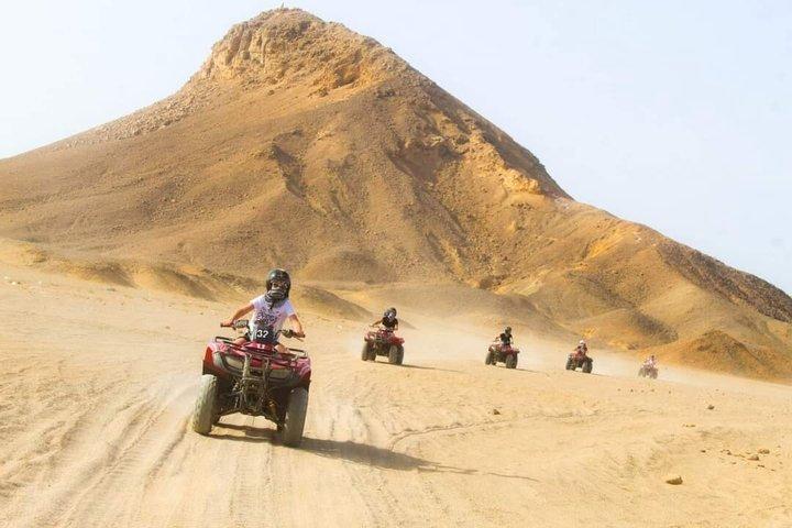 Hurghada ATV Quad Bike Desert Safari Giro in cammello e trasferimento