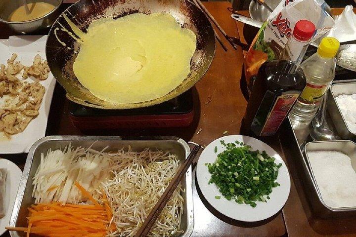 ホイアンの市場見学付きベトナム料理教室