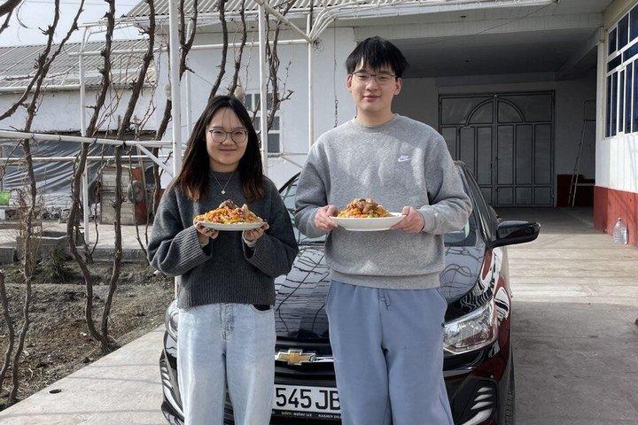 ウズベク料理教室、伝統的な村の家庭で