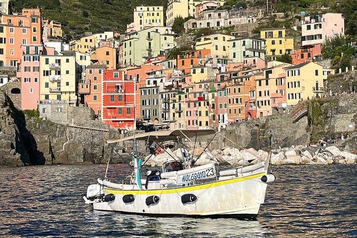 Cinque Terre Shared Tour with Swim Stops