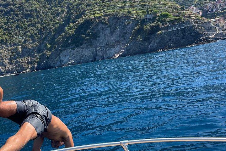 Cinque Terre Shared Tour with Swim Stops