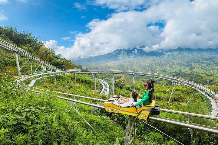 サパエクストリームアドベンチャーツアー：サパスカイゲート＆アルパインコースター