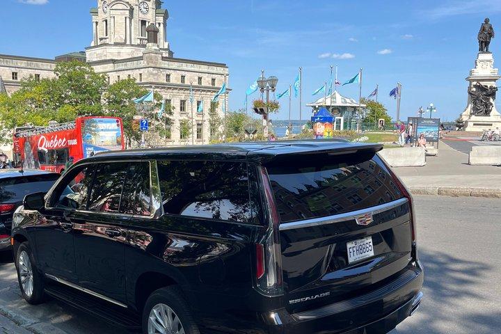 Transfer från Montreal Flygplats till Quebec City med Luxury SUV