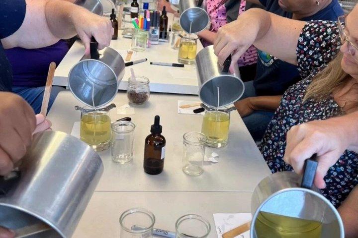Candle Making Experience at Sugared Mango