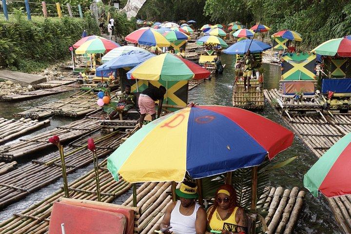 Rafting on the Martha Brae