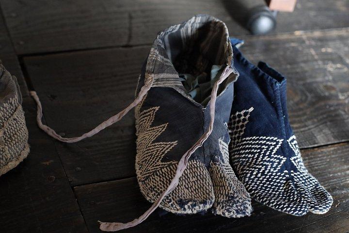 Sashiko Studio Stitching no distrito de arte de Kyoto