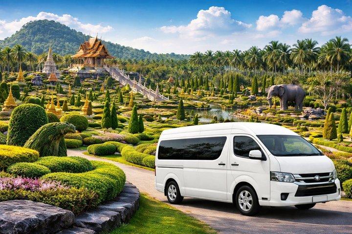 Nong Nooch Tropical Garden Tickets Pattaya met Gedeelde Transfers