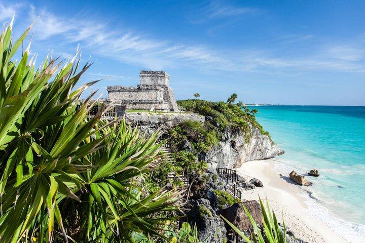 Privater Tagesausflug nach Tulum Ruinen und Cenote von Cancún