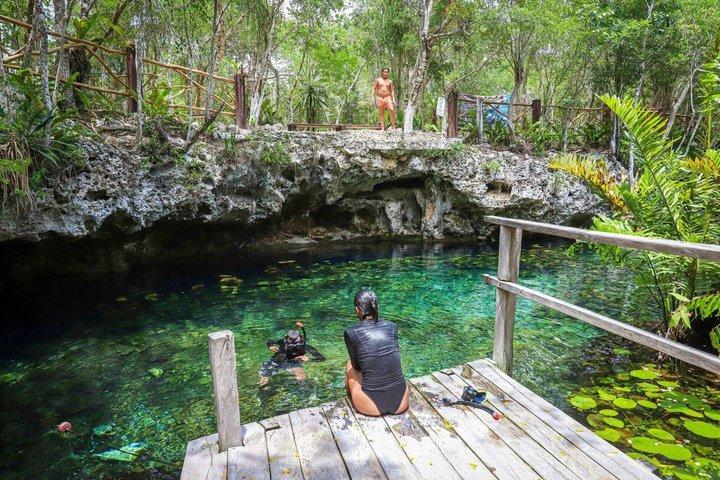Privater Tagesausflug nach Tulum Ruinen und Cenote von Cancún
