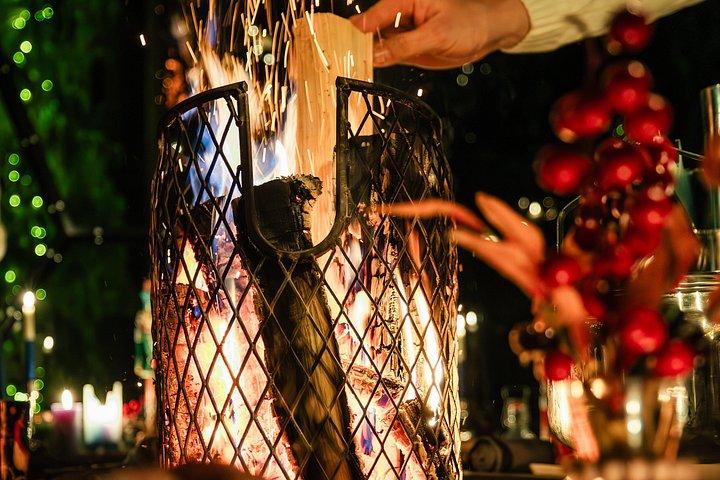 ラグジュアリーロヴァニエミサファリプライベートスノーヴェーツアー3名付き-コースランチ