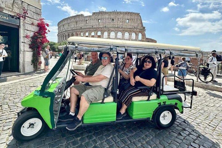 Rome Golf Cart tour for Cruise passengers