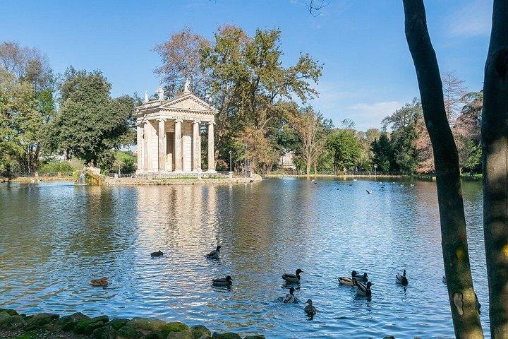 ボルゲーゼ公園のゴルフ カートのミステリーと文化のプライベート ツアー