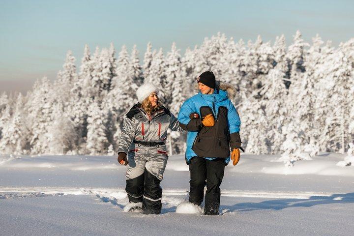 北極の静寂とガラスの美食:究極のスノーシューの旅