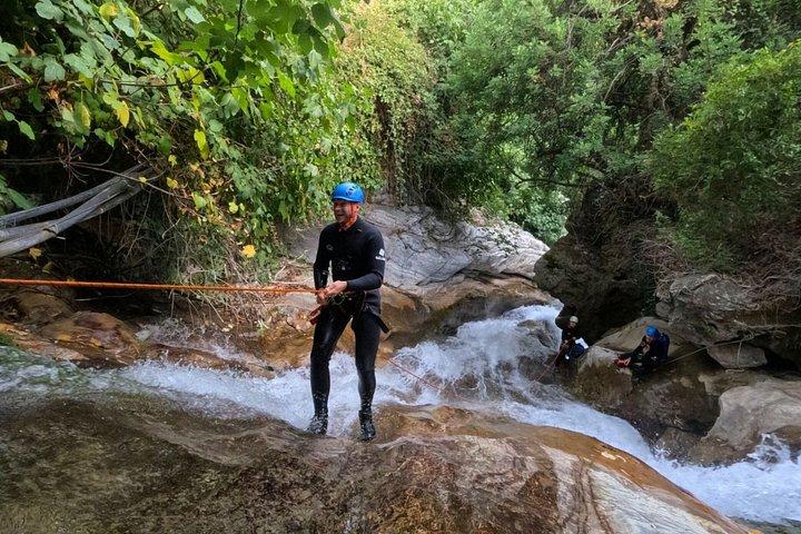 From Marbella: Canyoning Adventure (Barranco de Zarzalones)