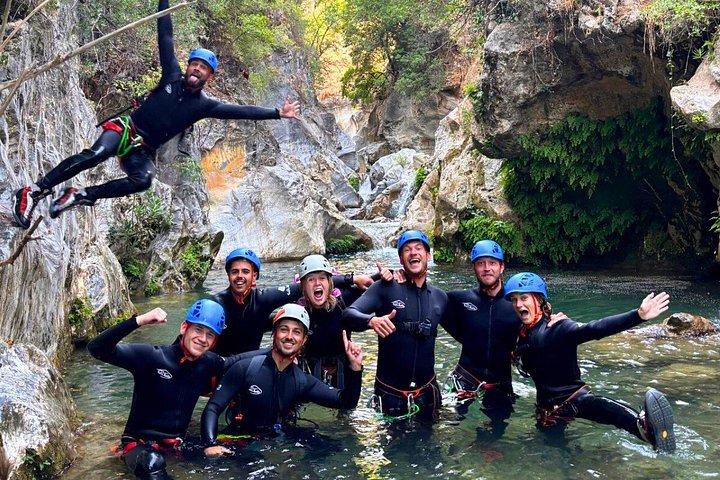 From Marbella: Canyoning Adventure (Barranco de Zarzalones)