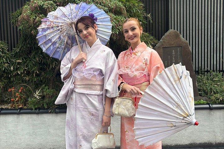 東京:浅草で着物レンタル体験