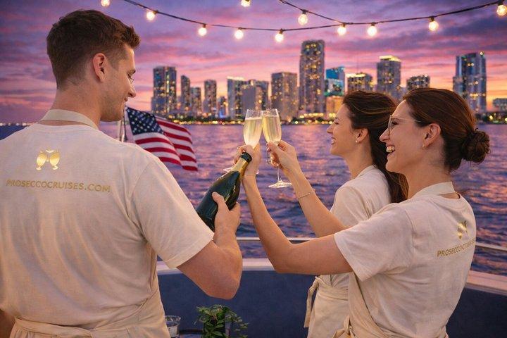 Miami : Unbegrenzte Prosecco-Kreuzfahrt mit Blick auf die Skyline