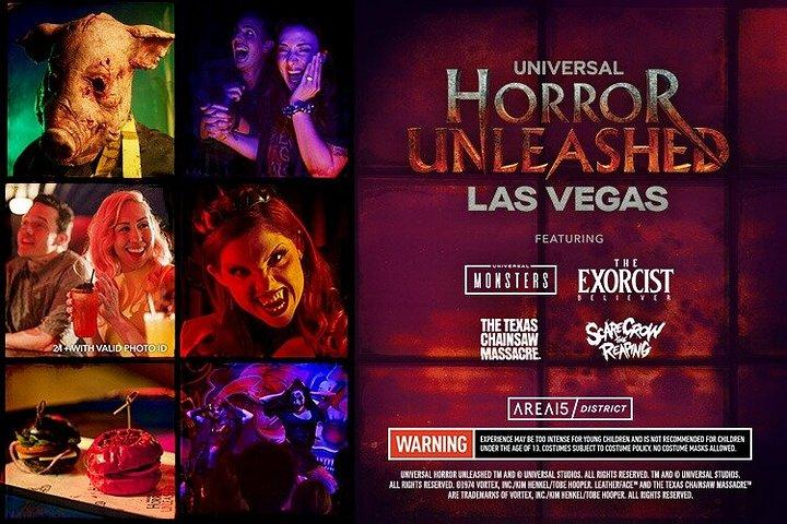 Universal Horror Unleashed at AREA15 in Las Vegas