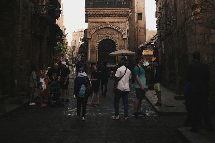 Passeio noturno privado do Cairo com jantar