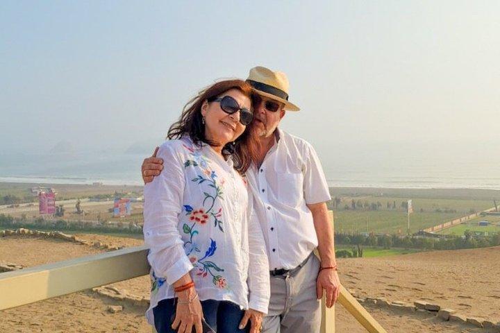 Pachacamac Inca Temple + museum and private mobility