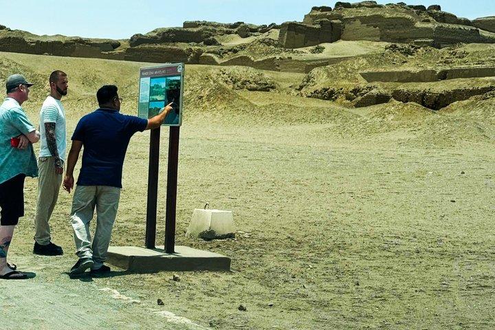 Pachacamac Inca Temple + museum and private mobility