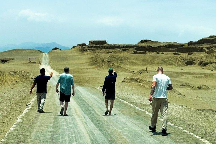 Pachacamac Inca Temple + museum and private mobility