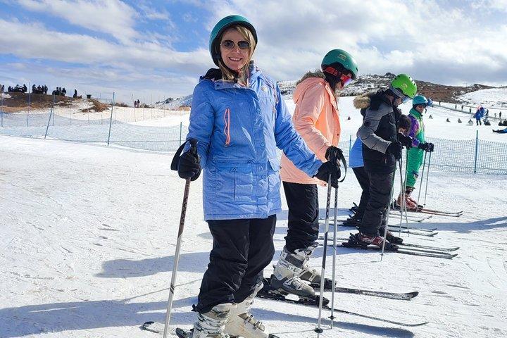 Från Santiago: Skiddag i Valle Nevado, Colorado eller Farellones