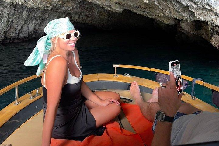 Blue Grotto and Capri by Private Boat Tour
