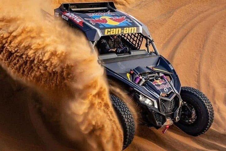 Premium Desert safari With Dune buggy camel ride BBQ dinner