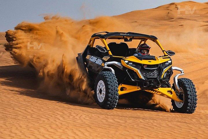 Premium Desert safari With Dune buggy camel ride BBQ dinner