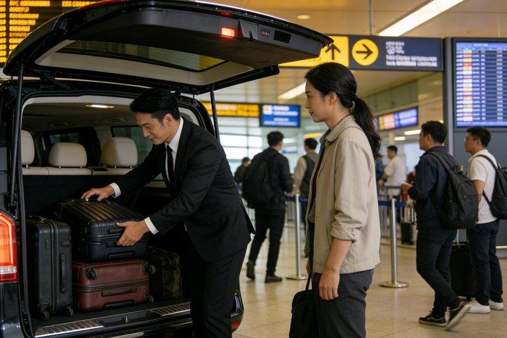 Trasferimento privato di lusso di Pechino tra l'aeroporto e l'hotel