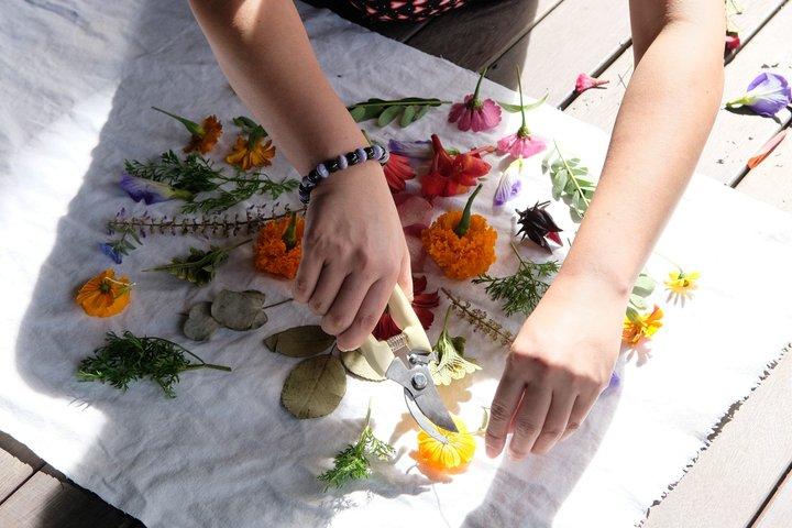 Create Unique Textile Art with Indonesian Flowers