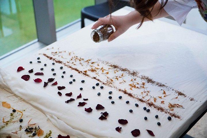 Create Unique Textile Art with Indonesian Flowers